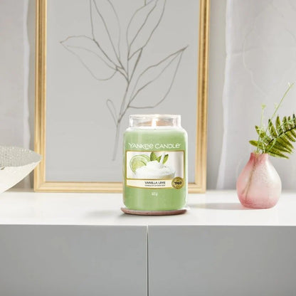 Vanilla Lime Classic Large Jar - Black November