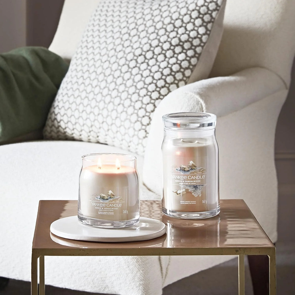 Amber & Sandalwood Signature Large Jar