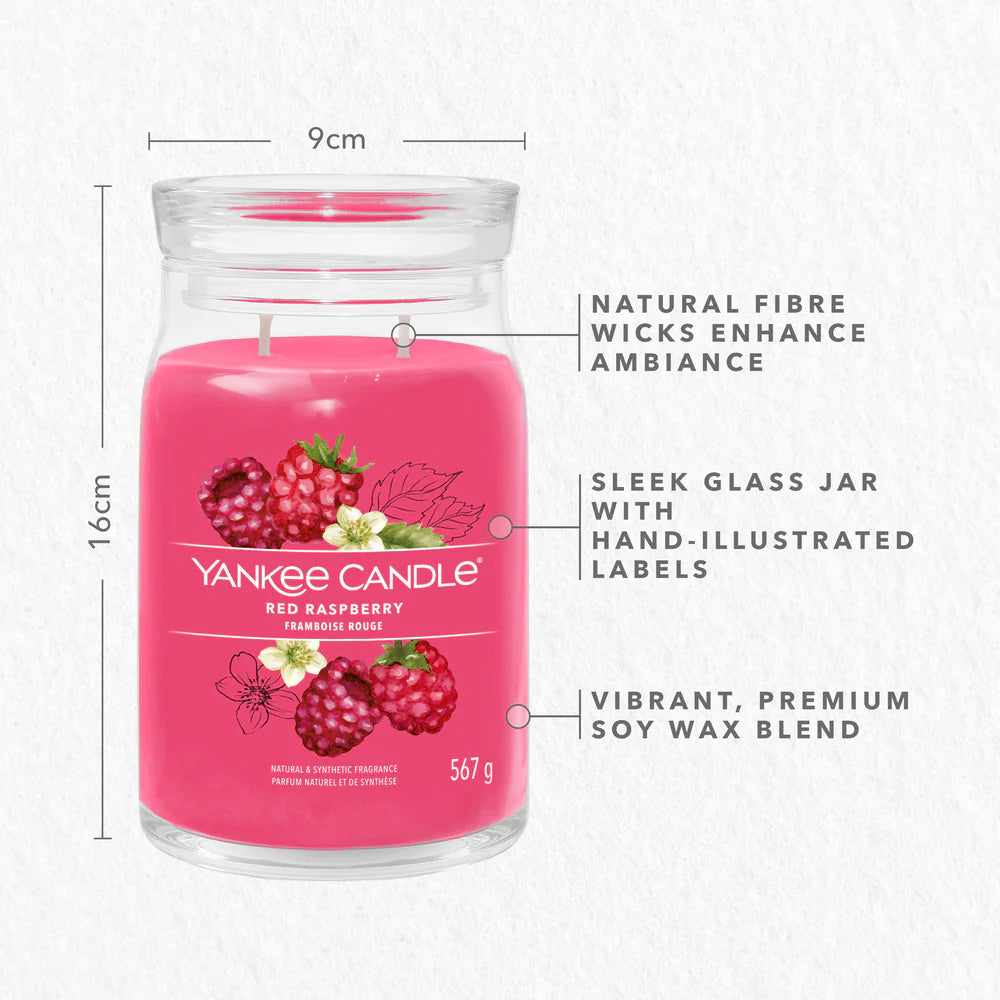 Red Raspberry Signature Large Jar