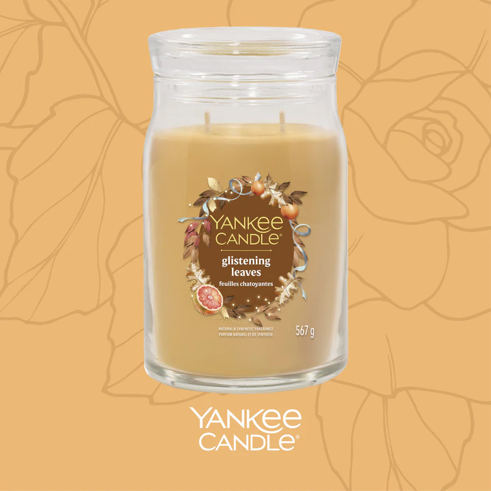 Glistening Leaves Signature Large Jar