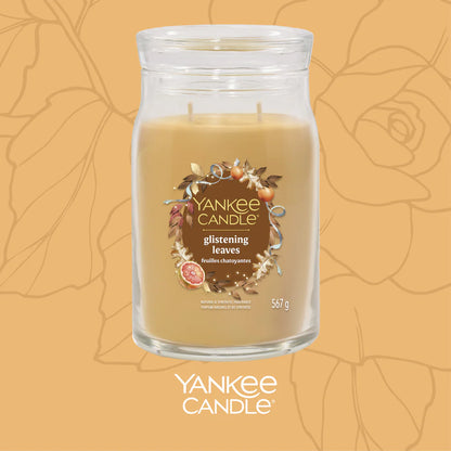 Glistening Leaves Signature Large Jar