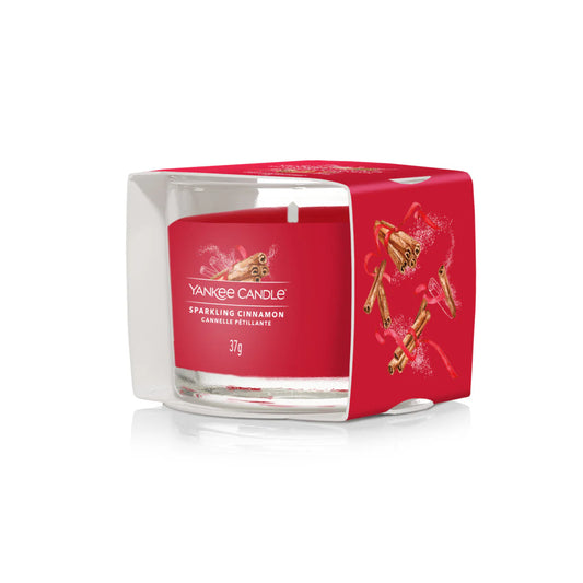 Sparkling Cinnamon Signature Glass Votive