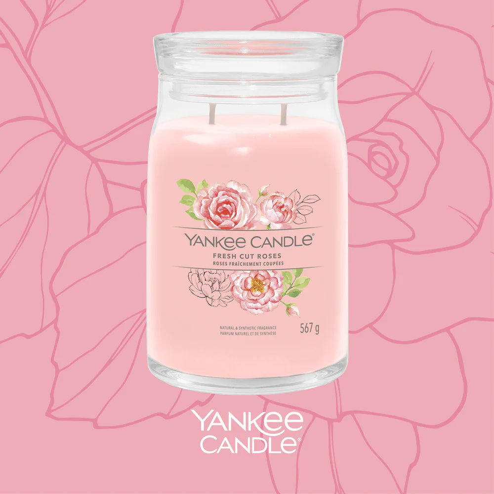 Fresh Cut Roses Signature Large Jar