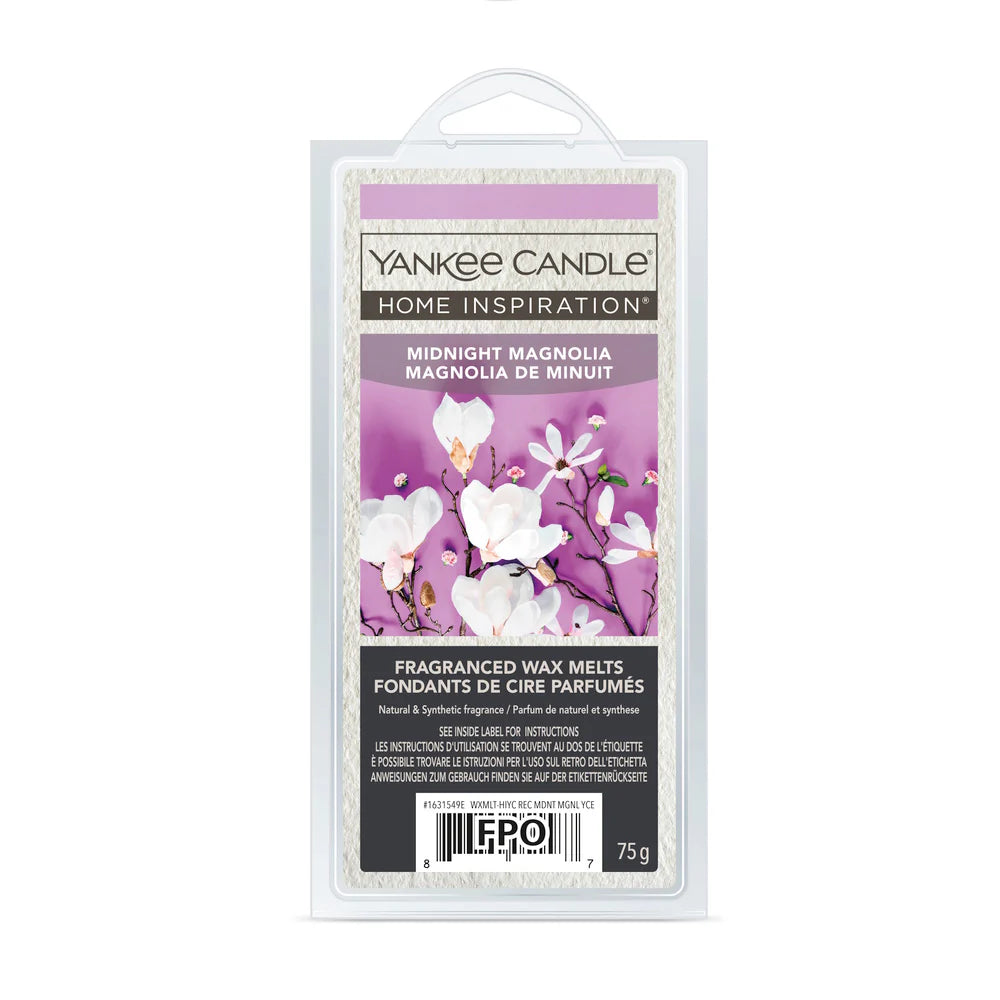 Home Inspiration Wax Melt Block - Midnight Magnolia