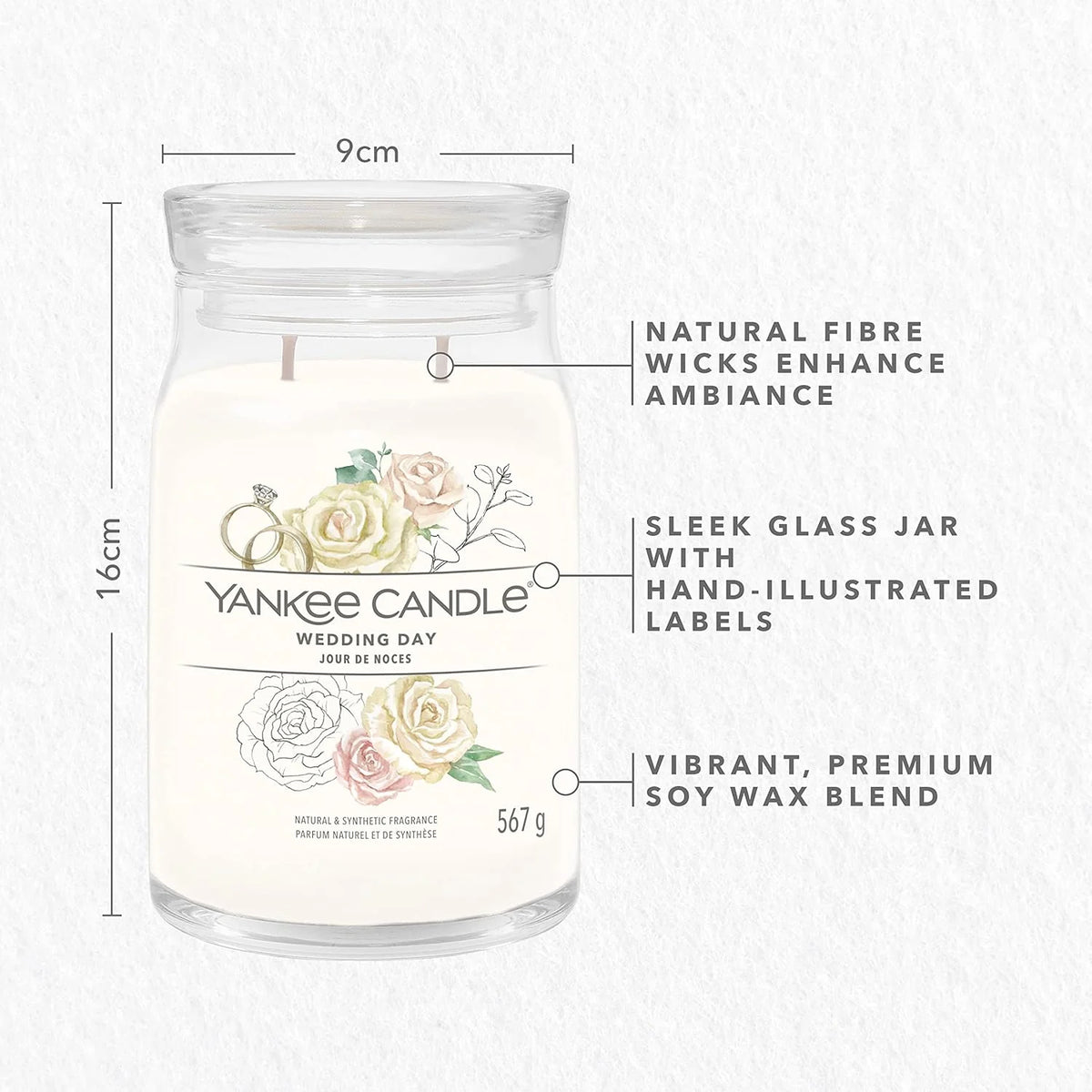 Wedding Day Signature Large Jar