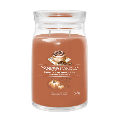 Pumpkin Cinnamon Swirl  Signature Large Jar