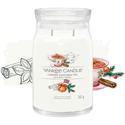 London Christmas Tea -  Signature Large Jar - Black November