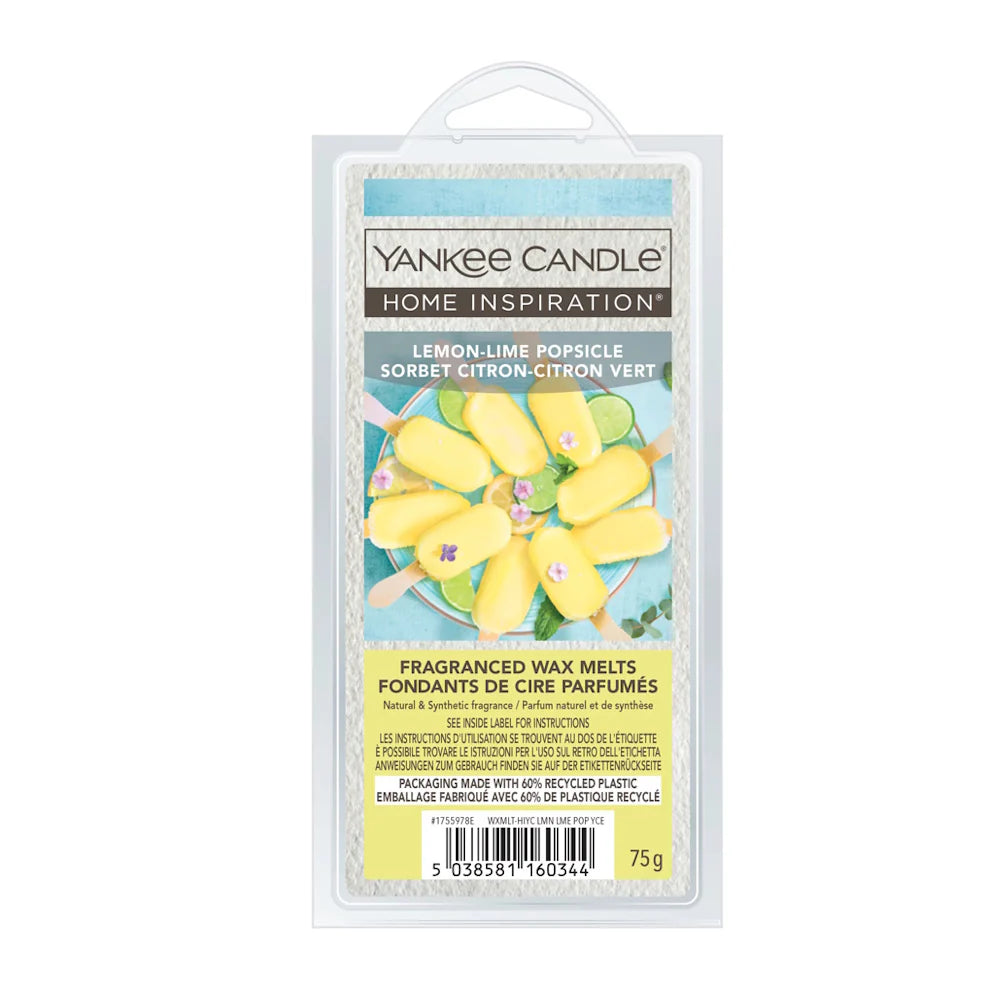 Home Inspiration Wax Melt Block - Lemon Lime Popsicle - Clearance