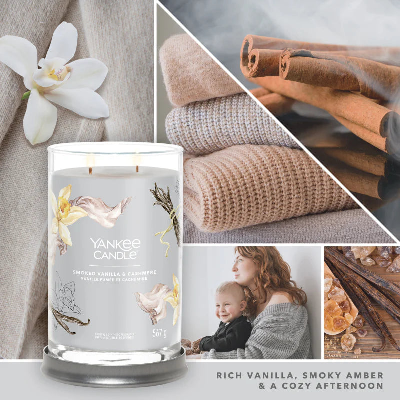 Smoked Vanilla & Cashmere Signature Large Tumbler
