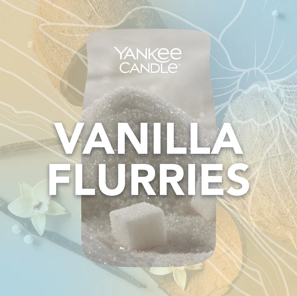 Vanilla Flurries Signature Glass Votive