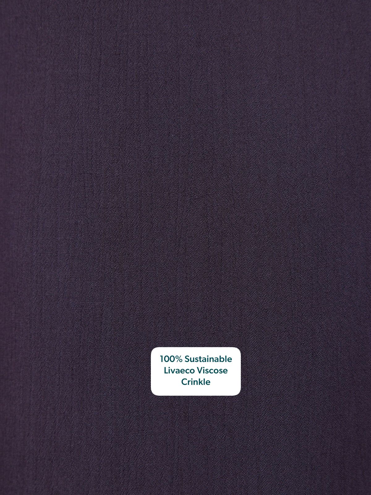 Celia Crinkle Trouser - Washed Navy
