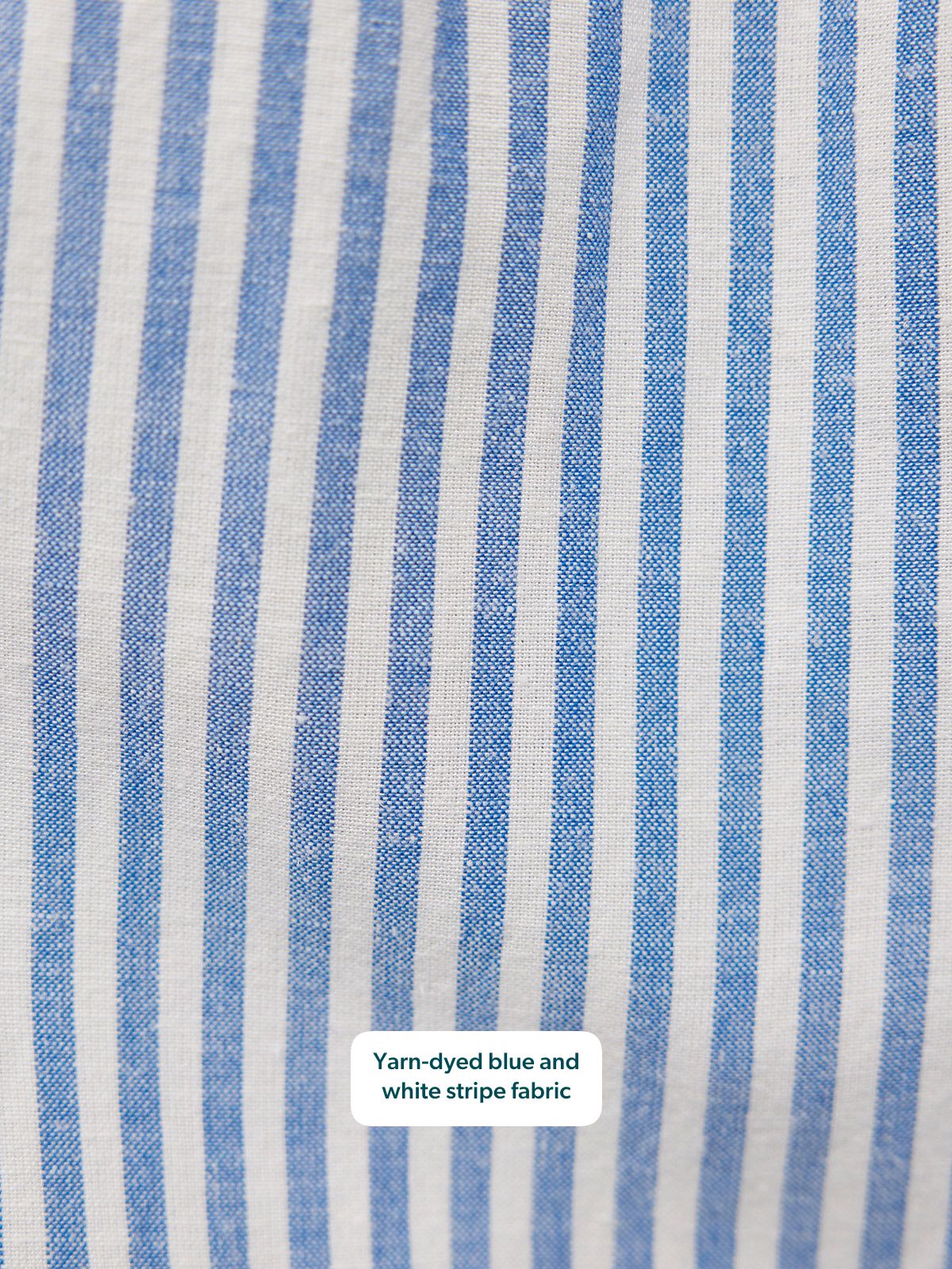 Joan Bow Strap Dress - Blue & White Stripe