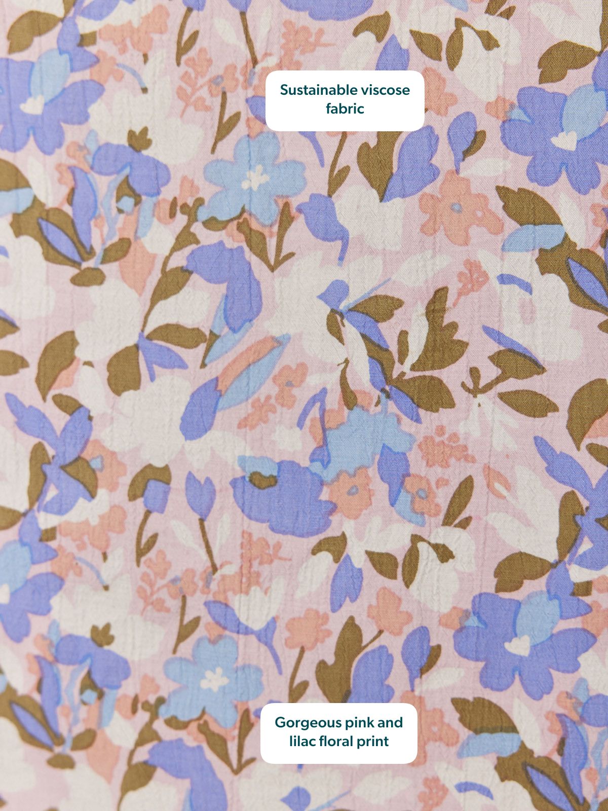 Maddie Short Sleeve Dress - Floral Print